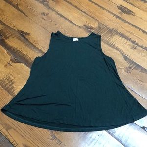 Cupio high neck tank top A shape